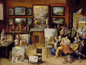 Pictura, Poesis et Musica dans une Pronkkamer